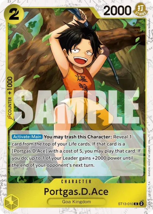 Portgas.D.Ace - Pirate Foil