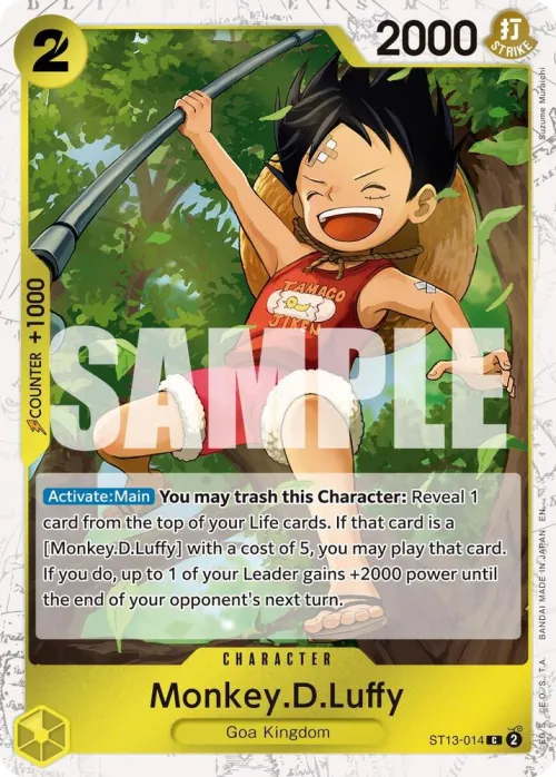 Monkey.D.Luffy - Pirate Foil
