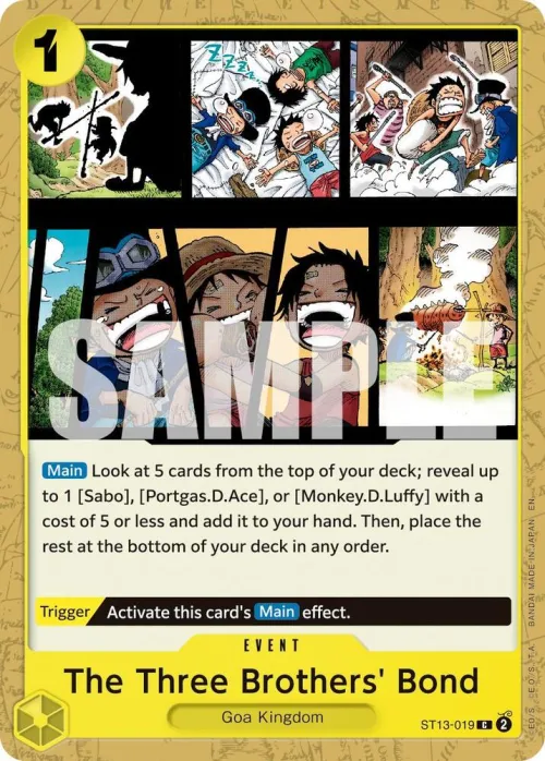 The Three Brothers' Bond - Reprint