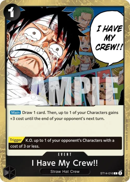 I Have My Crew!! - Pirate Foil