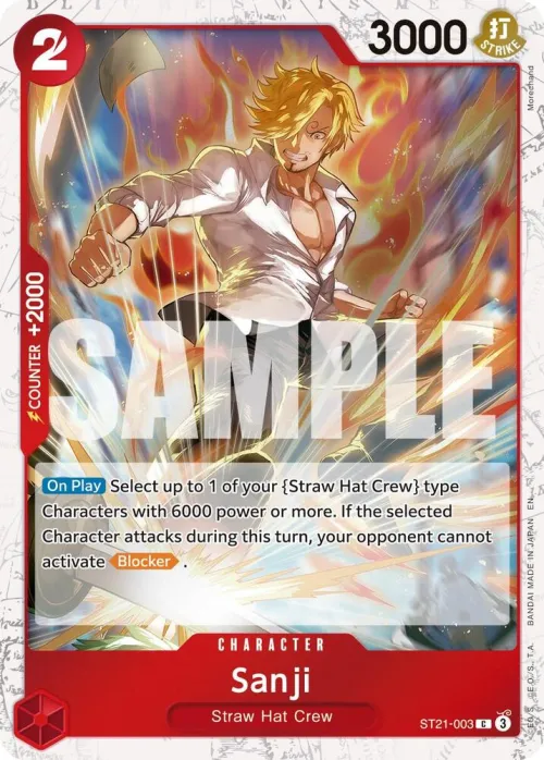 Sanji - Pirate Foil
