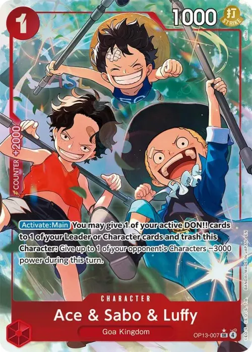 Ace & Sabo & Luffy - Alternate Art