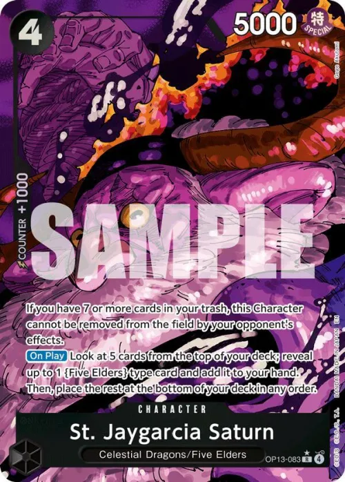 St. Jaygarcia Saturn - Alternate Art