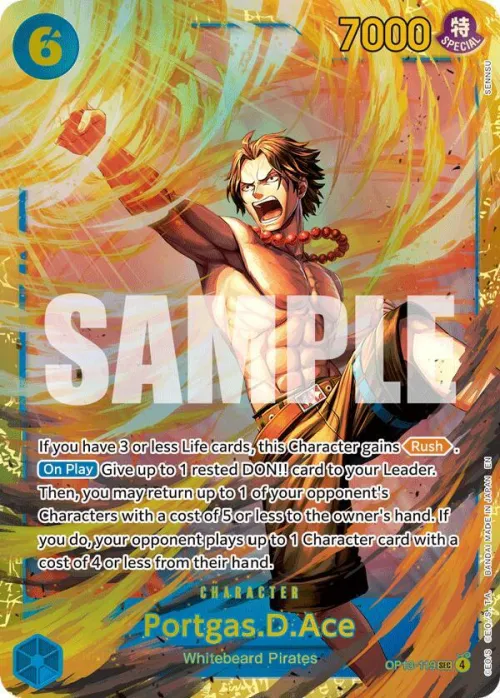 Portgas.D.Ace - Foil