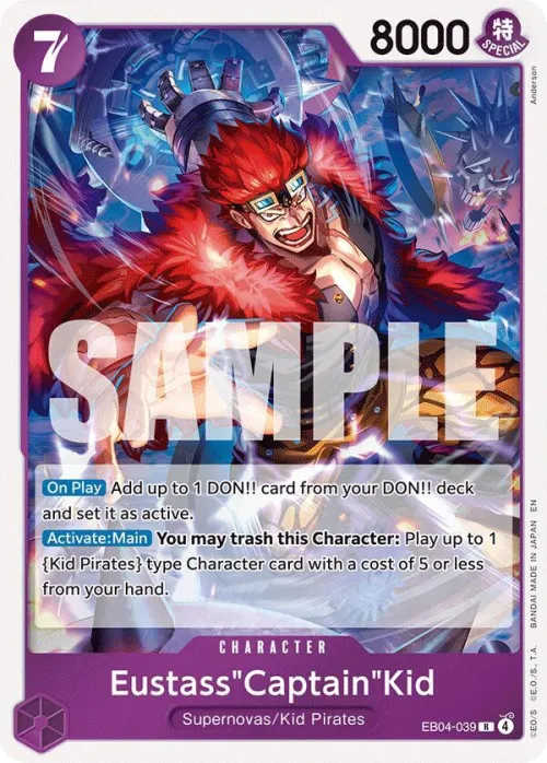 Eustass"Captain"Kid - Foil