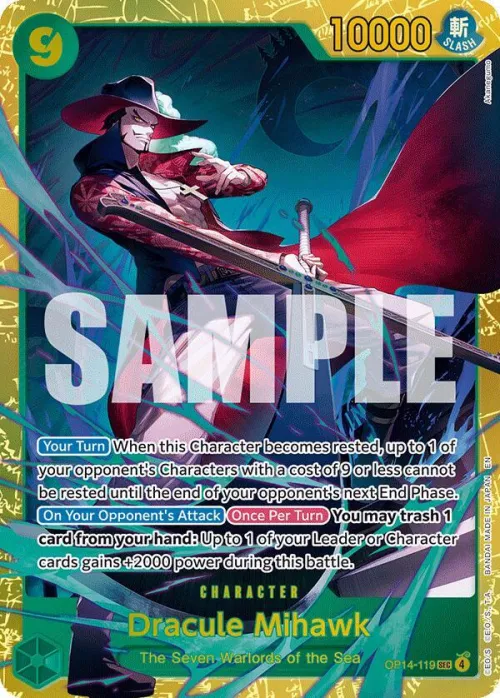 Dracule Mihawk - Foil