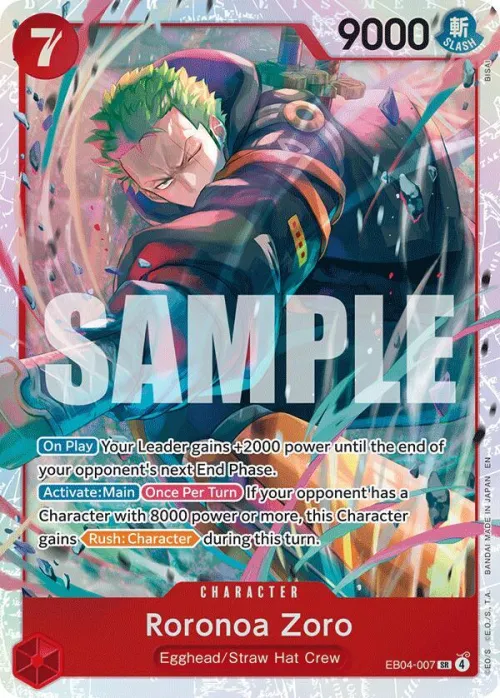 Roronoa Zoro - Foil