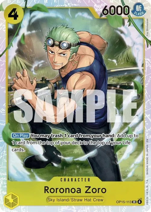 Roronoa Zoro - Foil