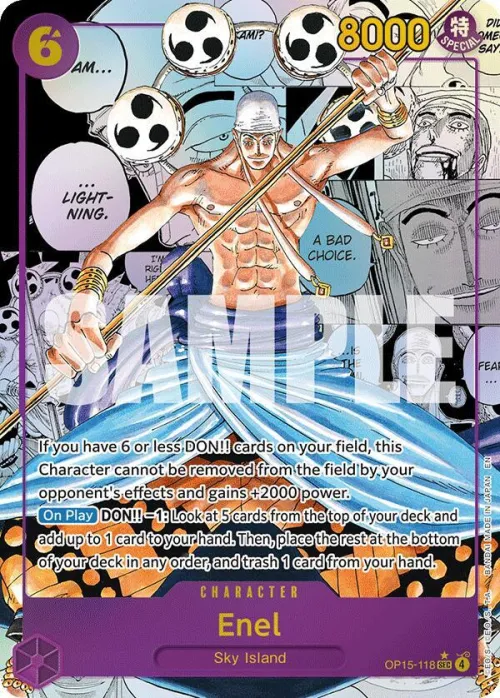 Enel - Manga