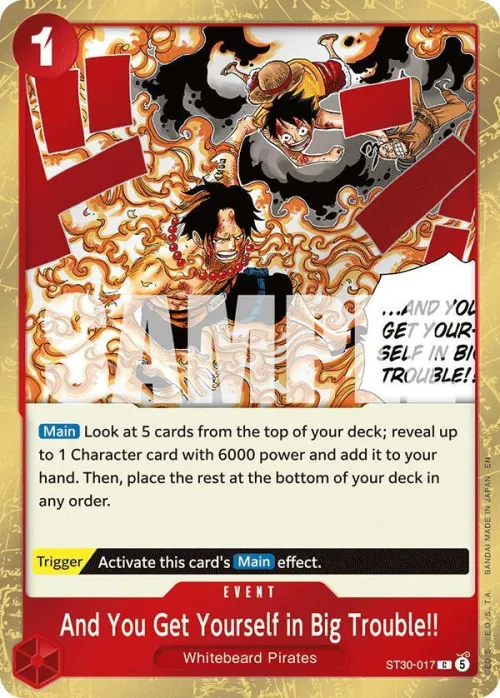 And You Get Yourself in Big Trouble!! - Foil