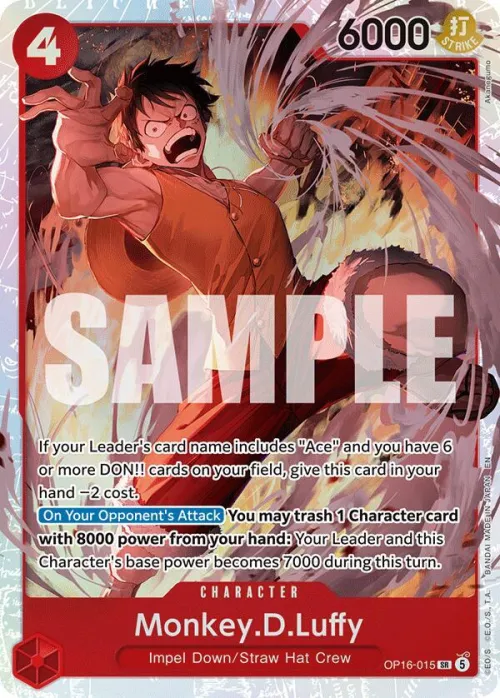 Monkey.D.Luffy - Foil