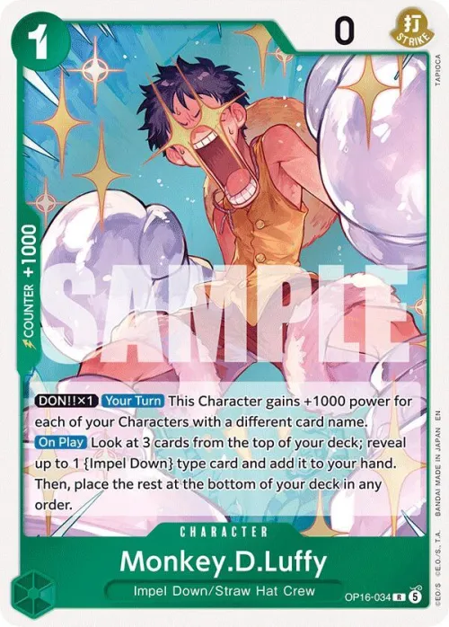 Monkey.D.Luffy - Foil