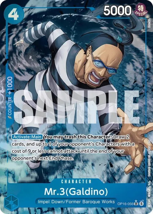 Mr.3 - Alternate Art