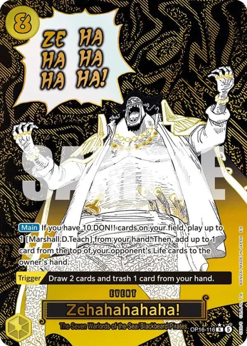 Zehahahahaha! - Alternate Art