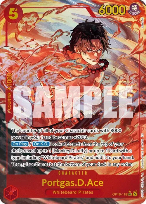 Portgas.D.Ace - Alternate Art