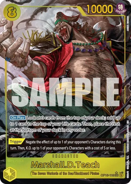 Marshall.D.Teach - Alternate Art