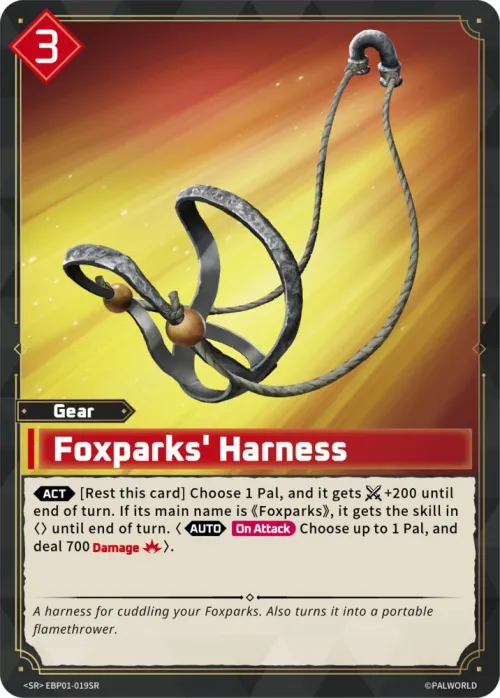 Foxparks' Harness - SR