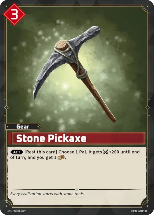 Stone Pickaxe