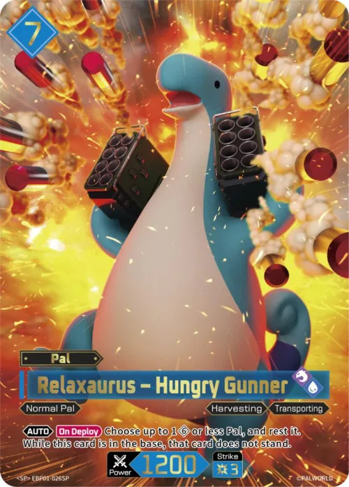 Relaxaurus - Hungry Gunner - SP