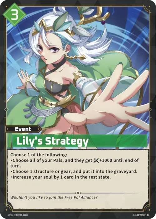 Lily's Strategy
