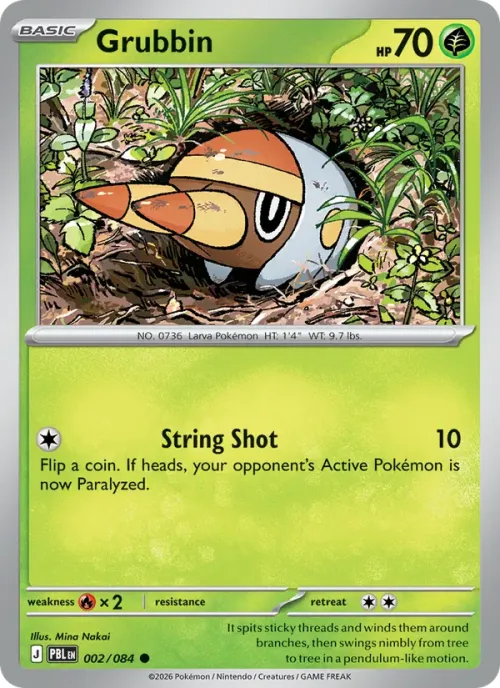 Grubbin - Reverse Holo