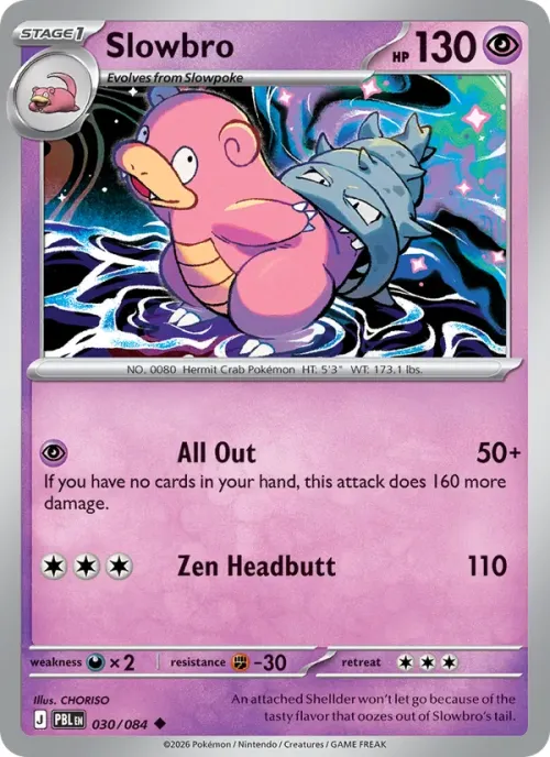 Slowbro - Reverse Holo