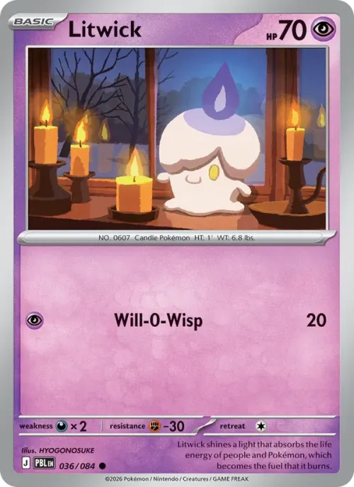 Litwick - Reverse Holo