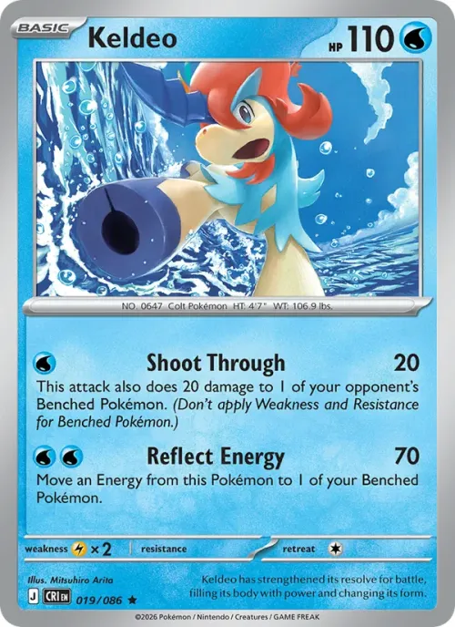 Keldeo - Holo