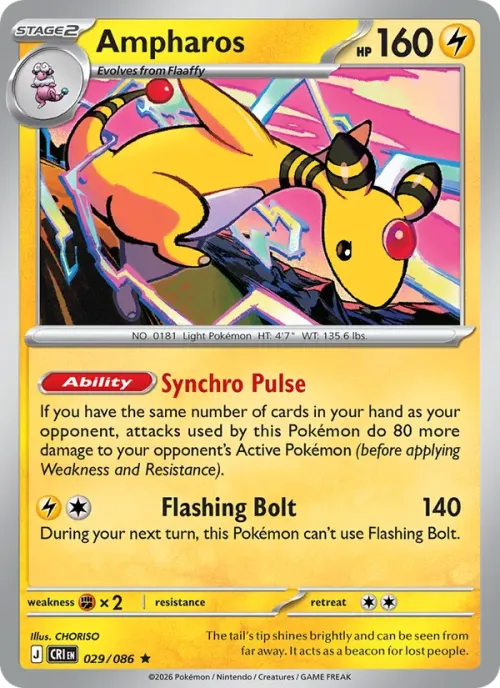 Ampharos - Holo