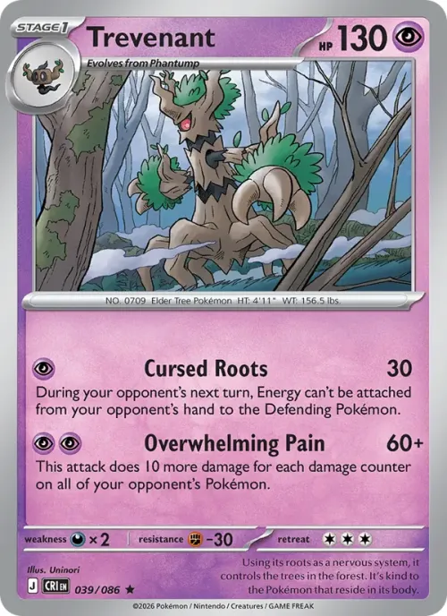 Trevenant - Holo