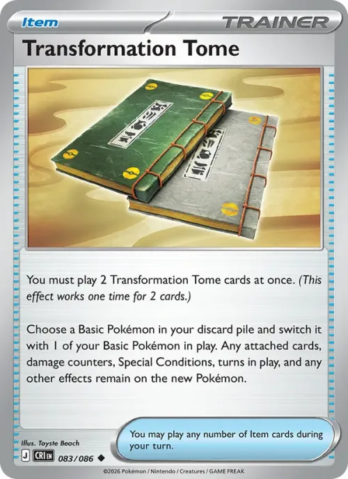Transformation Tome - Reverse Holo