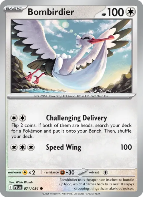 Bombirdier - Reverse Holo