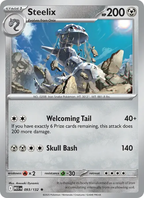 Steelix - Reverse Holo