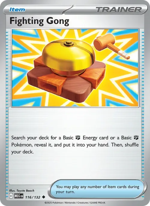 Fighting Gong - Reverse Holo