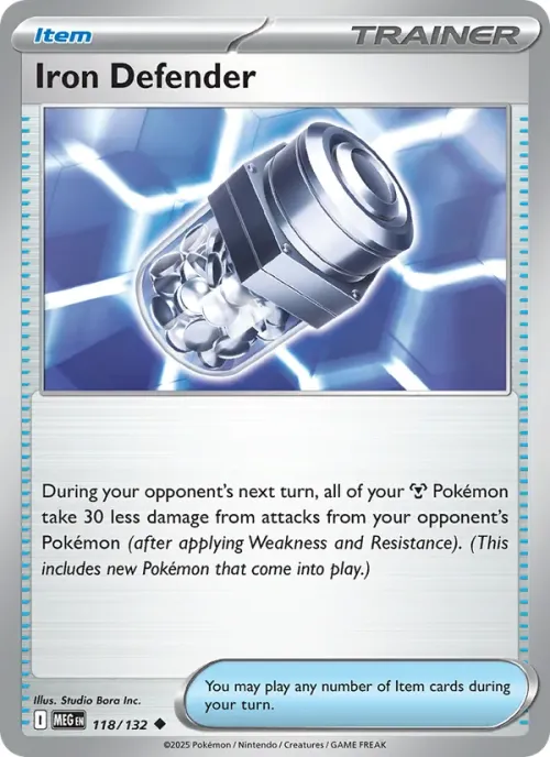 Iron Defender - Reverse Holo