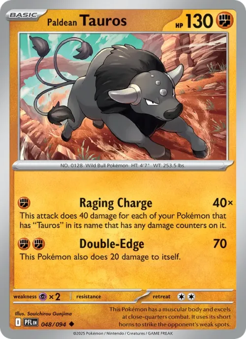 Paldean Tauros