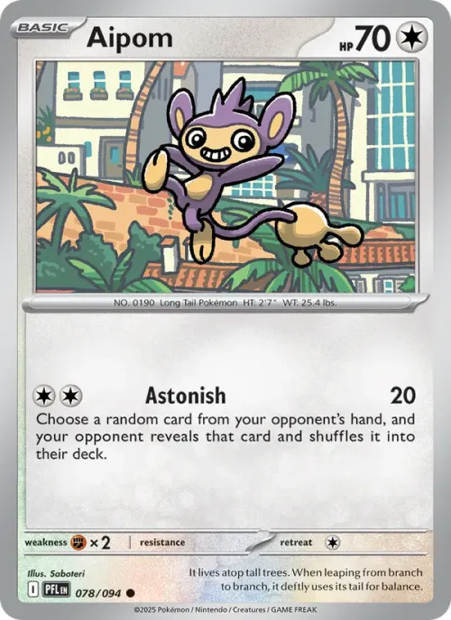 Aipom - Reverse Holo