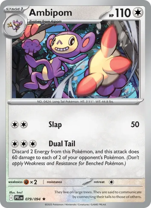 Ambipom - Reverse Holo