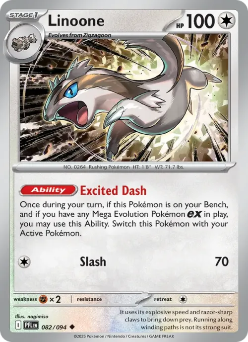 Linoone - Reverse Holo
