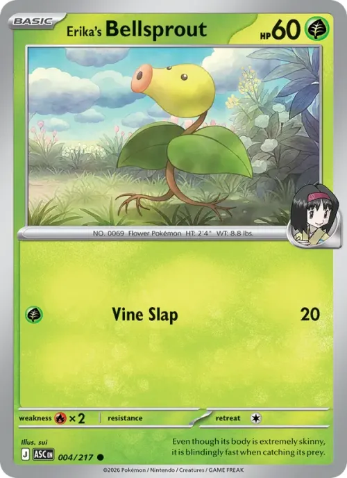 Erika's Bellsprout - Energy Symbol Pattern