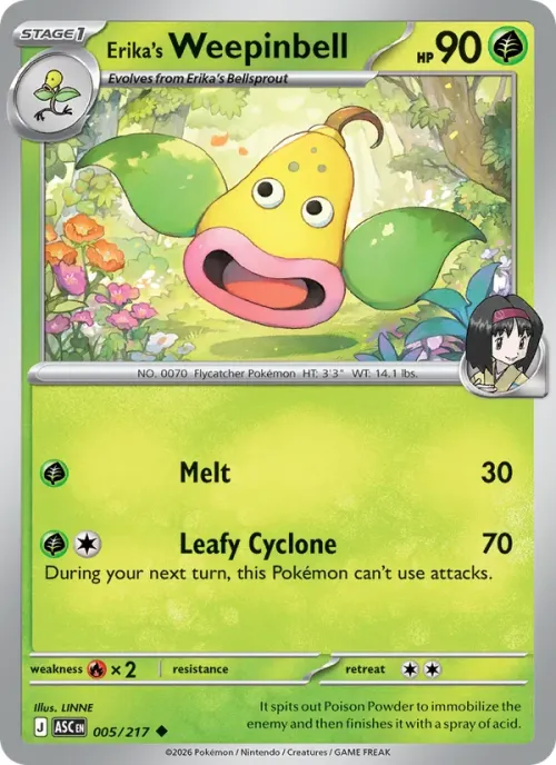 Erika's Weepinbell - Energy Symbol Pattern