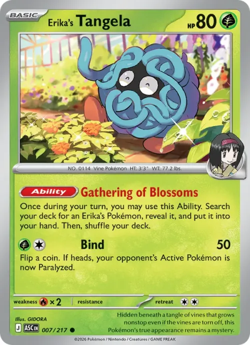 Erika's Tangela - Energy Symbol Pattern