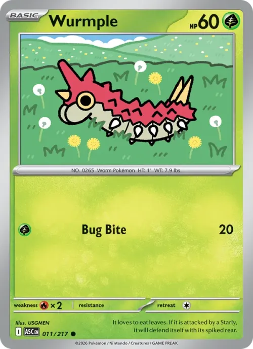 Wurmple - Energy Symbol Pattern
