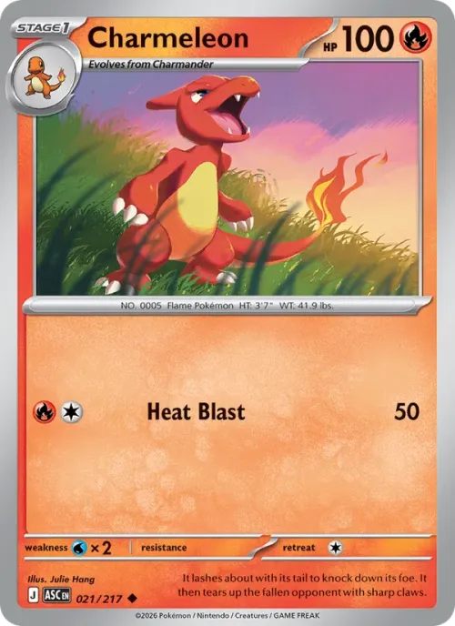 Charmeleon - Energy Symbol Pattern