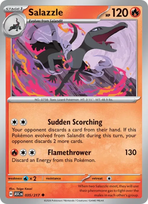 Salazzle - Quick Ball