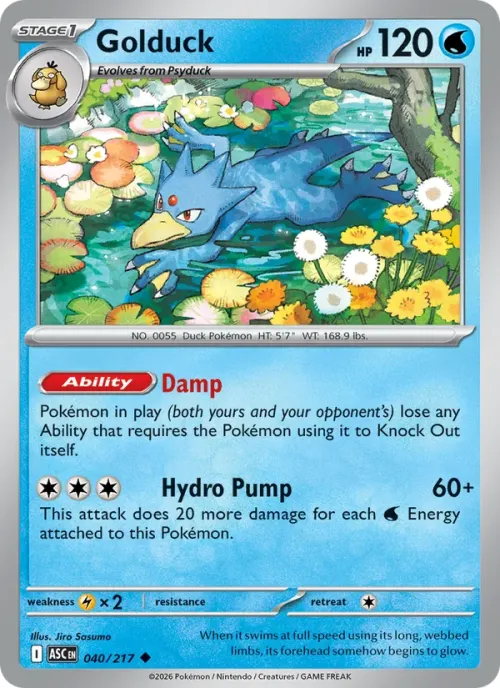 Golduck - Energy Symbol Pattern
