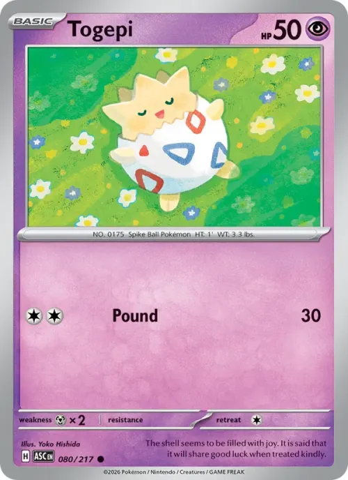 Togepi - Energy Symbol Pattern