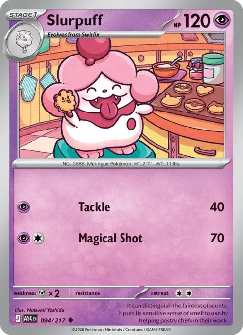 Slurpuff - Energy Symbol Pattern