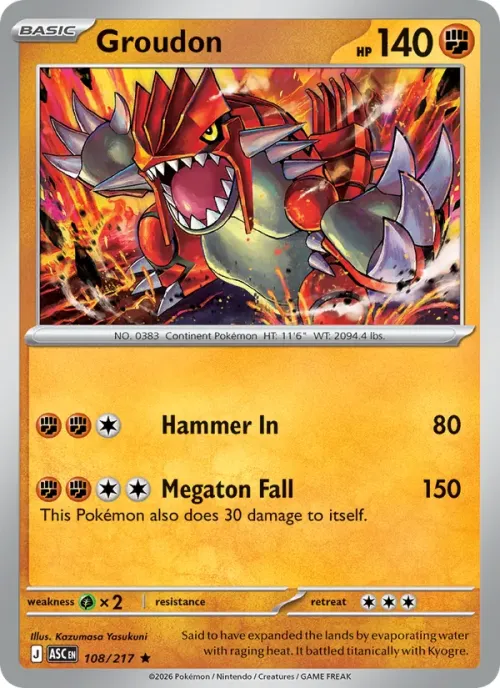 Groudon - Dusk Ball