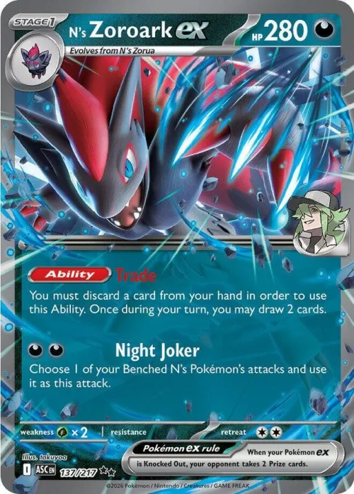 N's Zoroark ex